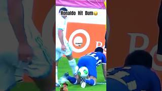 Ronaldo Hit Bum😂🔥💯ronaldorespect ronaldo [upl. by Elnora]