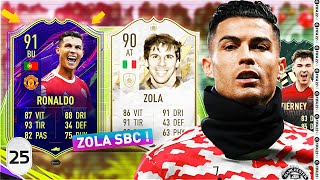 ZOLA SBC AU CLUB  Jachète CR7 OTW Pour les PLAYOFFS FUT Champions  FIFA 22 Ultimate Team 25 [upl. by Nnylcaj462]