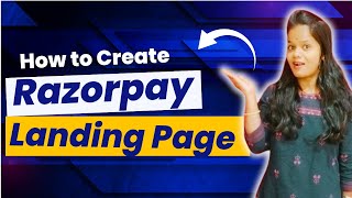 How to create Razorpay Landing page  How do I create a payment landing page razorpay infysky [upl. by Eseyt]