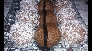 BOMBICA Toptha TE SHPEJTA  COCOA BALLS RECIPE [upl. by Wilona636]