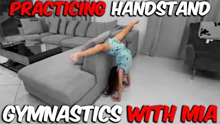 Training handstand exercises [upl. by Denys173]