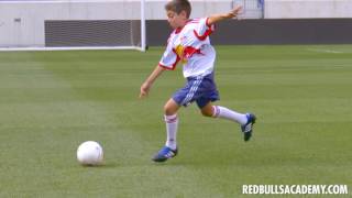 Passing  Lofted Pass  New York Red Bulls Academy [upl. by Elok]