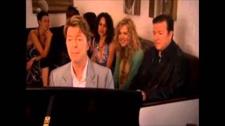 David Bowie and Ricky Gervais  quotChubby Little Loserquot from Extras AUDIO EDIT ONLY [upl. by Janot143]