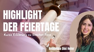 Highlight aller Feiertage  Simchat Tora [upl. by Attalie269]