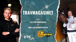 V75 Tips Färjestad 296 ∣ Travmagasinet med Bergman amp Robertsson [upl. by Beane]