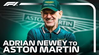 Adrian Newey Joins Aston Martin [upl. by Zobe]