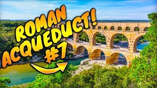 Minecraft  How to build a Roman Aqueduct [upl. by Nosittam]