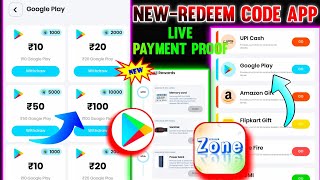 Reward Zone App  Google Play Redeem Code Earning App  Free Redeem Code  How To Get Redeem Code [upl. by Eitsirk]