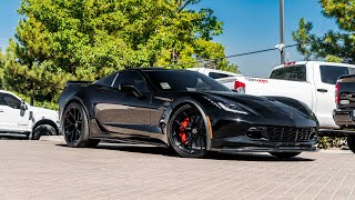 2016 Corvette Z06Z07  In Depth Walk Around  Muscle Motors [upl. by Llerol651]