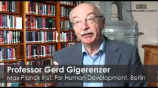 Professor Gerd Gigerenzer  Max Planck Inst For Human Development Berlin [upl. by Murton136]