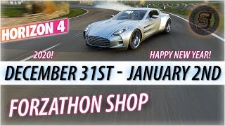 December 31ST  January 2ND Forzathon Shop Overview Forza Horizon 4 January Forzathon Shop Cars FH4 [upl. by Crocker104]