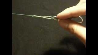 How to Tie a Double Palomar Knot [upl. by Accebber846]