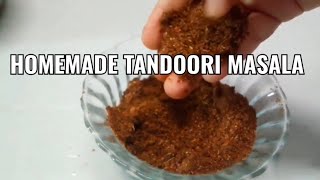 Homemade tandoori masala powder recipeதந்தூரி மசாலாinstant tandoori masala [upl. by Nosnor550]