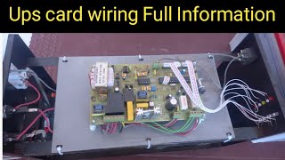 Ups Card Connection  How To Install Card In Ups Full Information [upl. by Gold]