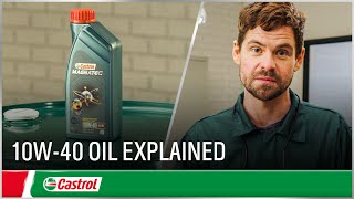 Castrol 10w40 oil explained  Which oil for my car  Castrol UK [upl. by Nolita]