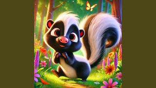 The Striped Skunk Mephitis mephitis Song for Kids  Nursery Rhymes Educational [upl. by Gifford710]