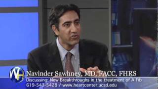 AFIB Navinder Sawhney MD FACC FHRS  New treatment for A Fib [upl. by Tressia]