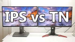 IPS vs TN  which gaming monitor panel should you buy [upl. by Aneekal996]