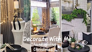 Decorate With Me  Kitchen amp Cozy Hearthroom  Early Holiday Decorating Ideas [upl. by Leahcin]