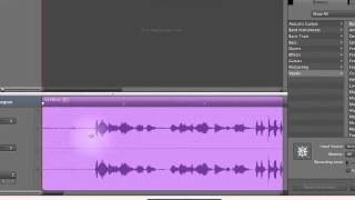 Recording Voice Over in Garageband [upl. by Akirderf]