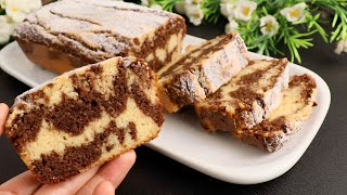 No sugar No flour gluten free marble cake Recipe no oats soft and fluffy cake in 5 minutes keto [upl. by Noslen]