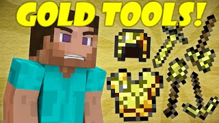 Why Gold Tools Break Quickly  Minecraft [upl. by Notniuqal11]