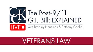 The Post911 GI Bill Explained [upl. by Ecyrb]