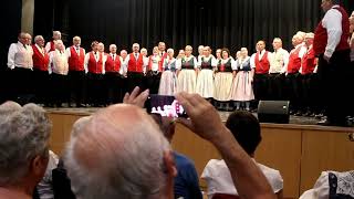 Der Jodelklub Altnau zusammen mit Arbon am Jodelfest in Appenzell [upl. by Arun393]