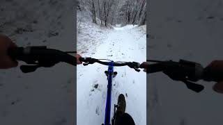 udzo trail mtb snow [upl. by Carbone739]