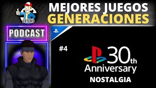 💥 PLAYSTATION 30 ANIVERSARIO LOS MEJORES JUEGOS DE PS1 PS2 PS3 PS4 REPASO NOSTÁLGICO PODCAST 4 [upl. by Nirred]