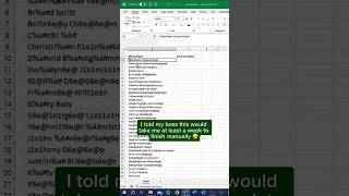 Did you know this hack🤔😱🤯🤔🧐 excel exceltricks exceltips exceltutorial excelformula [upl. by William]