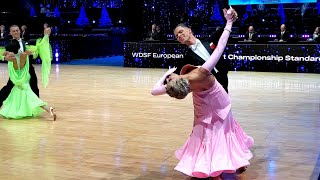 WDSF European Championship Standard 2023  Semifinal Viennese Waltz [upl. by Neelyak554]