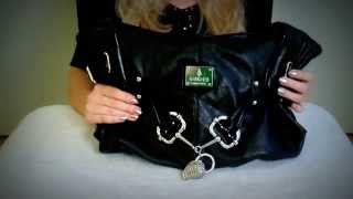 Shopping Channel PursesBags Demonstration RP Soft Spoken Soft Hands Leather Crinkling [upl. by Noneek893]