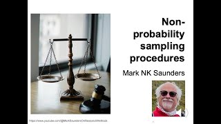 NonProbability Sampling Procedures [upl. by Neerual]