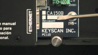 Tech Talk  Setting up a CA150 for Keyscan Hosted Services [upl. by Netti]