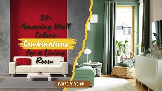 30 Latest Colour Combination for Living Room  Living Room Colour Design Ideas 2024 [upl. by Osher17]