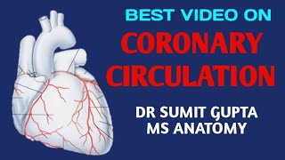 CORONARY CIRCULATION OF HEART [upl. by Clie]