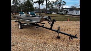 2002 Tracker Tadpole 12 Boat with 2002 Dixie Crafter Trailer [upl. by Marna]