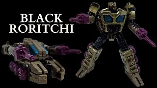 Transformers Generations Selects Black Roritchi [upl. by Aitnis]