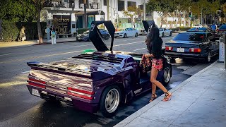 Supercars Return to Beverly Hills The Poverty Monaco Experience [upl. by Gulgee171]