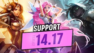 1417 Support Tier ListMeta Analysis  League of Legends [upl. by Westbrooke]