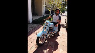 JAWA 250cc  2 Stroke  Full restored from Junk  BUILT NOT BOUGHT [upl. by Ellinad762]