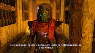 Mod Argonian follower Xelzaz demonstrates high moral standards Skyrim Anniversary Edition [upl. by Koziara206]