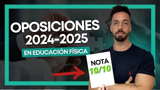 Oposiciones de Educación Física 2025 🚀 Todos los cambios a tener en cuenta [upl. by Hoisch105]