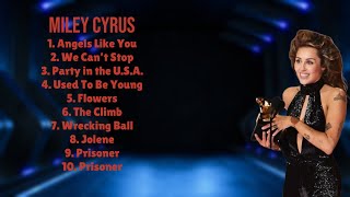 Miley CyrusUltimate hits compilation of 2024TopRanked Songs PlaylistCuttingedge [upl. by Lerud]