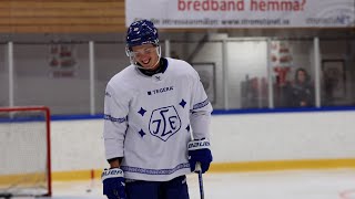 Anton Johansson inför matchen mot Frölunda HC [upl. by Merwyn]