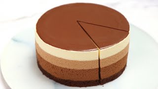 Triple chocolate mousse cake [upl. by Waugh]