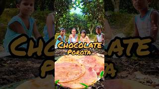 chocolate parantha shortvideo viralvideo food cooking recipe MaMeyerRannaghar1 [upl. by Willmert845]