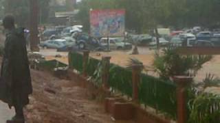 Ouagadougou inondations Pont Kadiogo [upl. by Laehpar]