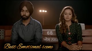 Emotional 😥😥 scene of Qismat1Ammy virk Latest punjabi movie [upl. by Yerfej442]